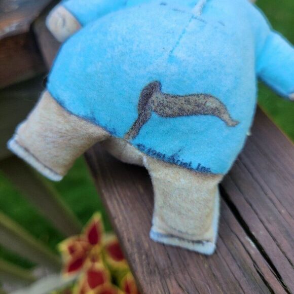 Vintage Toy Work Bean Bag Plush Wind in the Willow Mole Badger Mouse 1981 Ariel - Picture 4 of 6